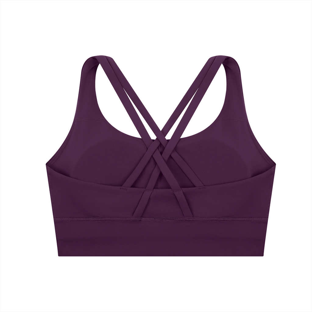 Strappy Criss-Cross Sports Bra - *Rise*