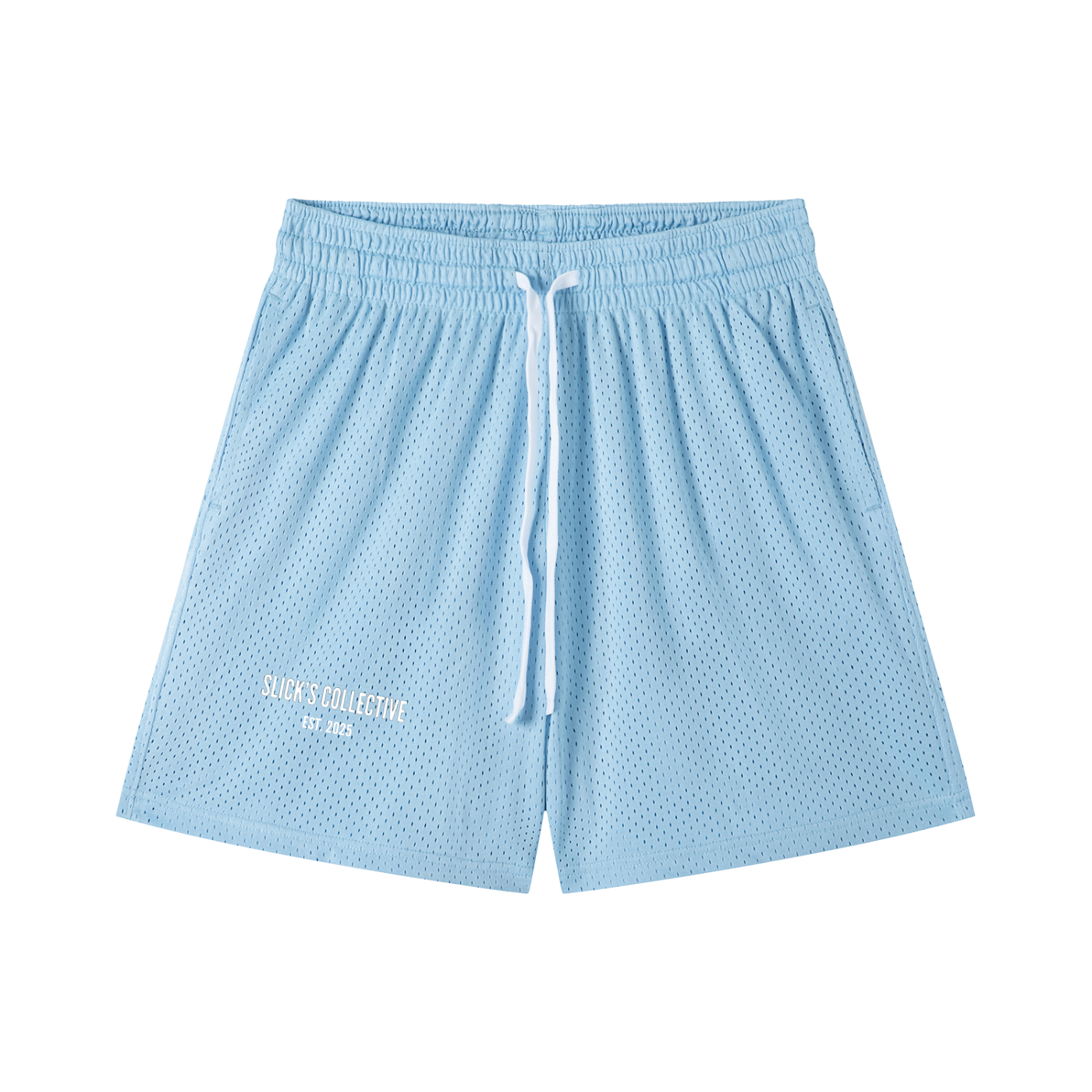 Mesh Drawstring Shorts
