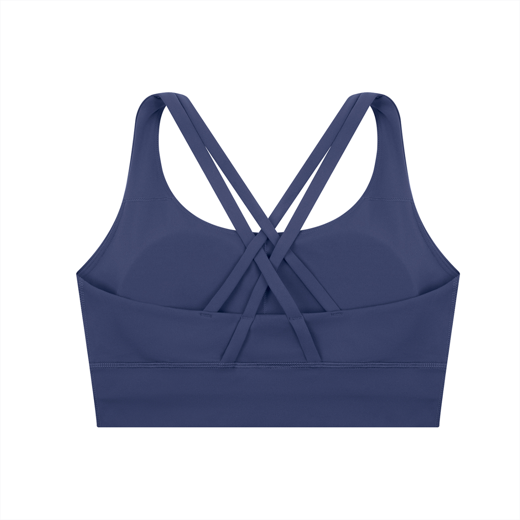 Strappy Criss-Cross Sports Bra - *Rise*