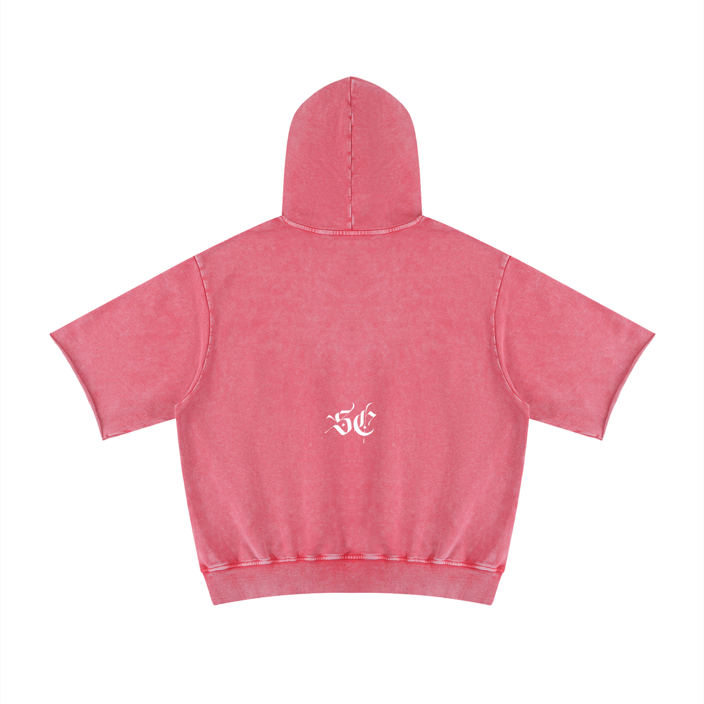 Mineral Wash Short Sleeve Hoodie - *Signature*