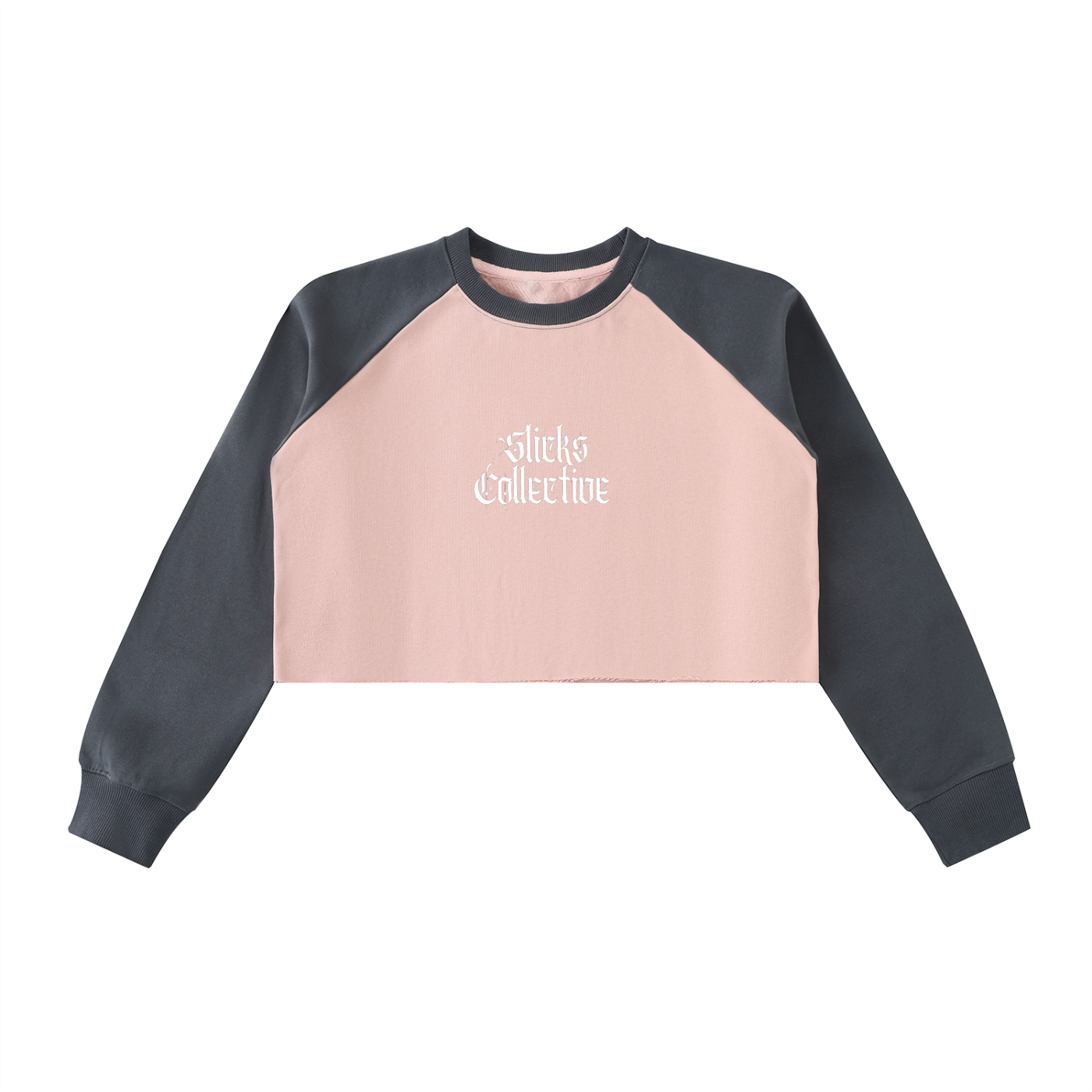 Color-Block Crop Sweatshirt - *Signature*
