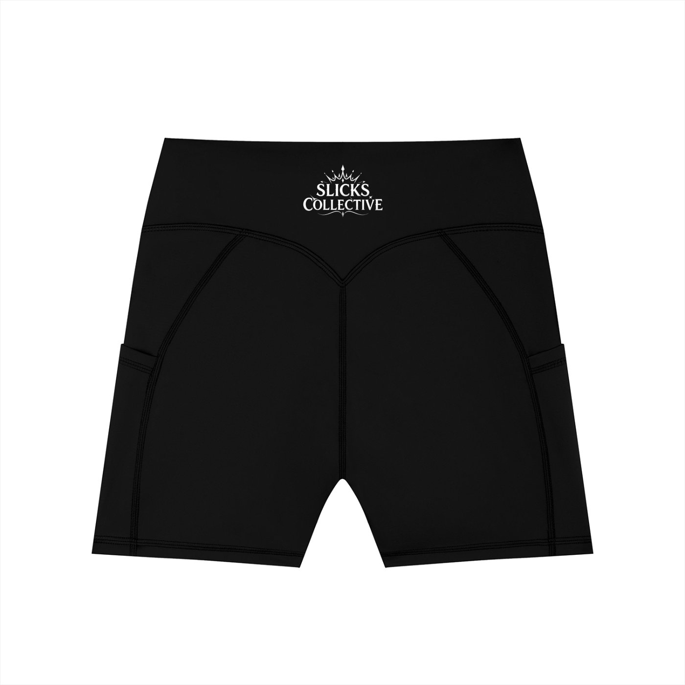 High-Waisted Pocket Biker Shorts - *Rise*