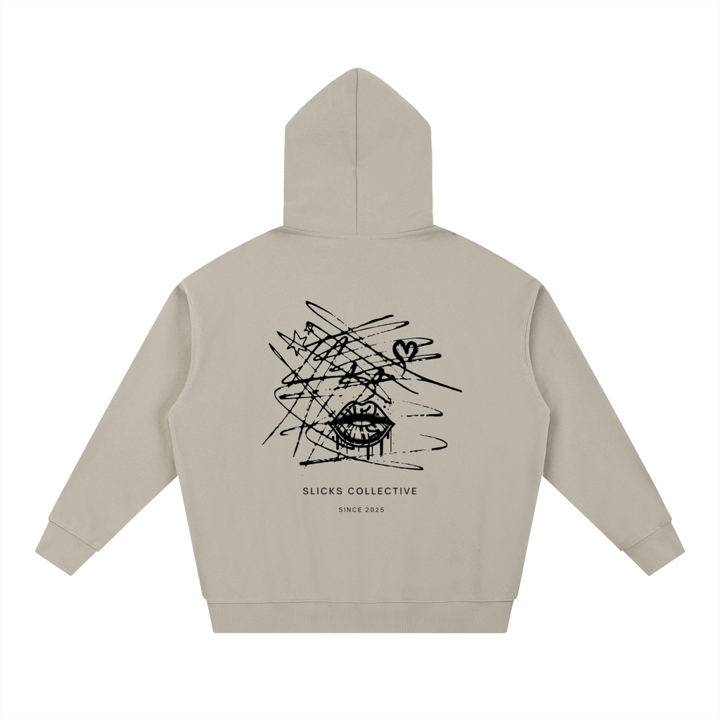 Abstract Heavyweight Hoodie