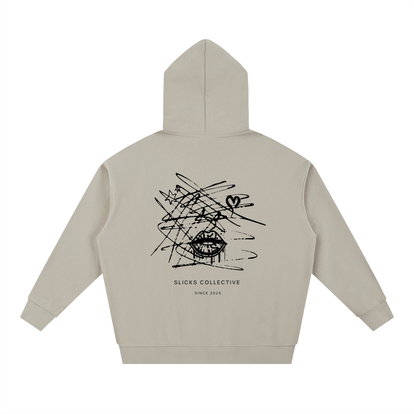 Abstract Heavyweight Hoodie