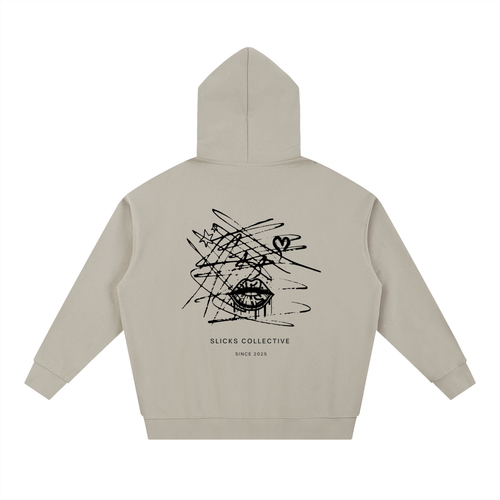 Abstract Heavyweight Hoodie