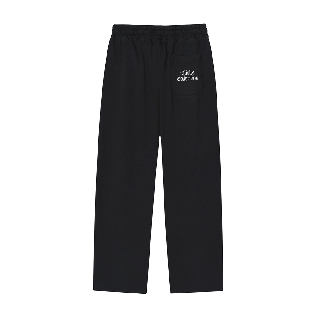Reflection Striped Straight-Leg Sweatpants - *Signature*