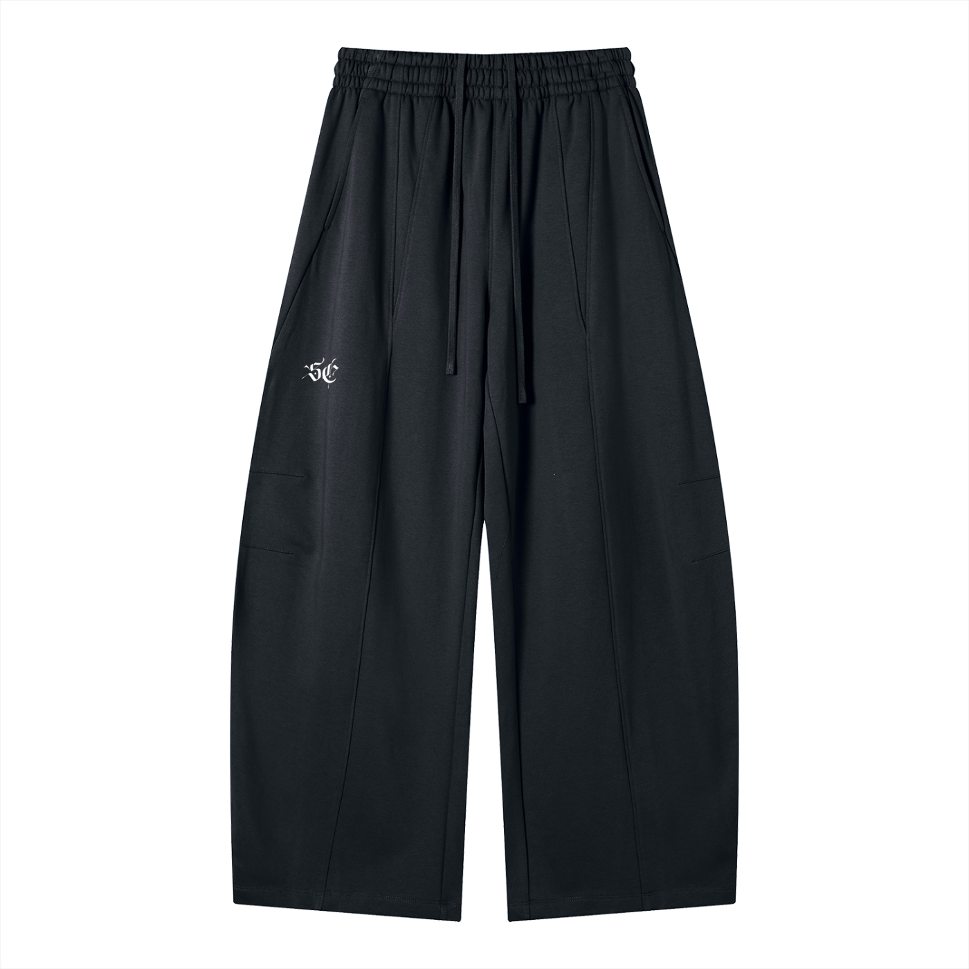 Heavyweight Wide Leg Panel Sweatpants - *Signature*
