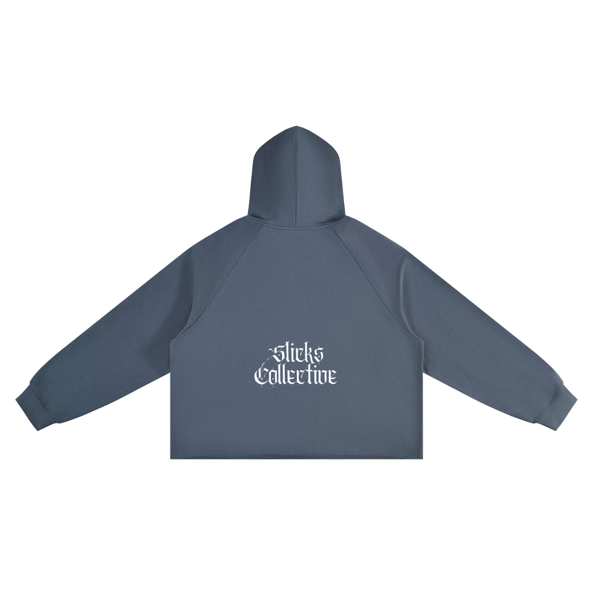 Faded Blueprint Boxy Hoodie