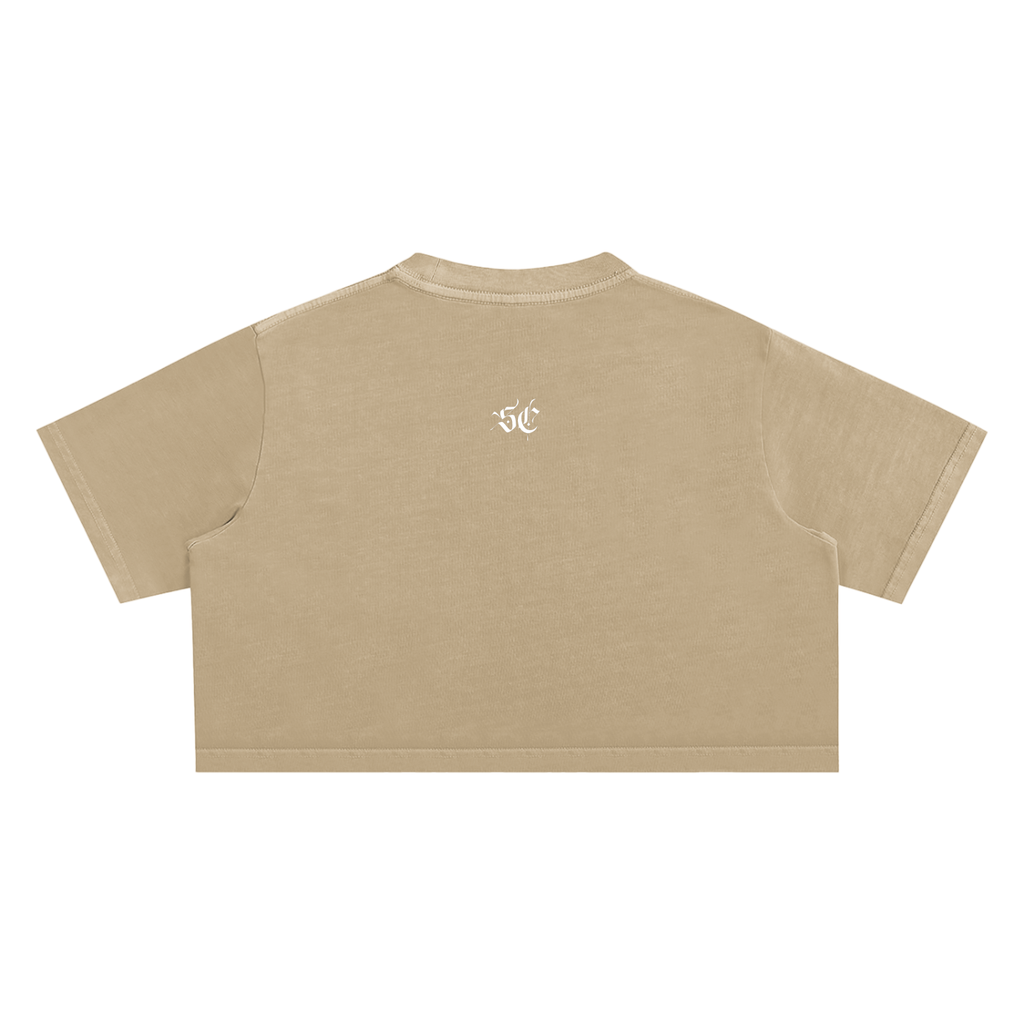 Snow Washed Crop Top - *Signature*