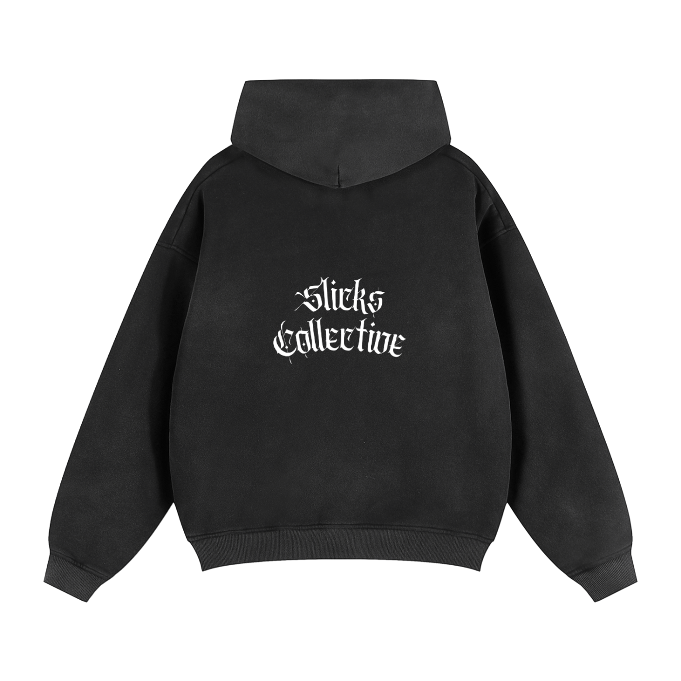 Sunfade Two-way Zipper Boxy Fleece Hoodie - *Signature*
