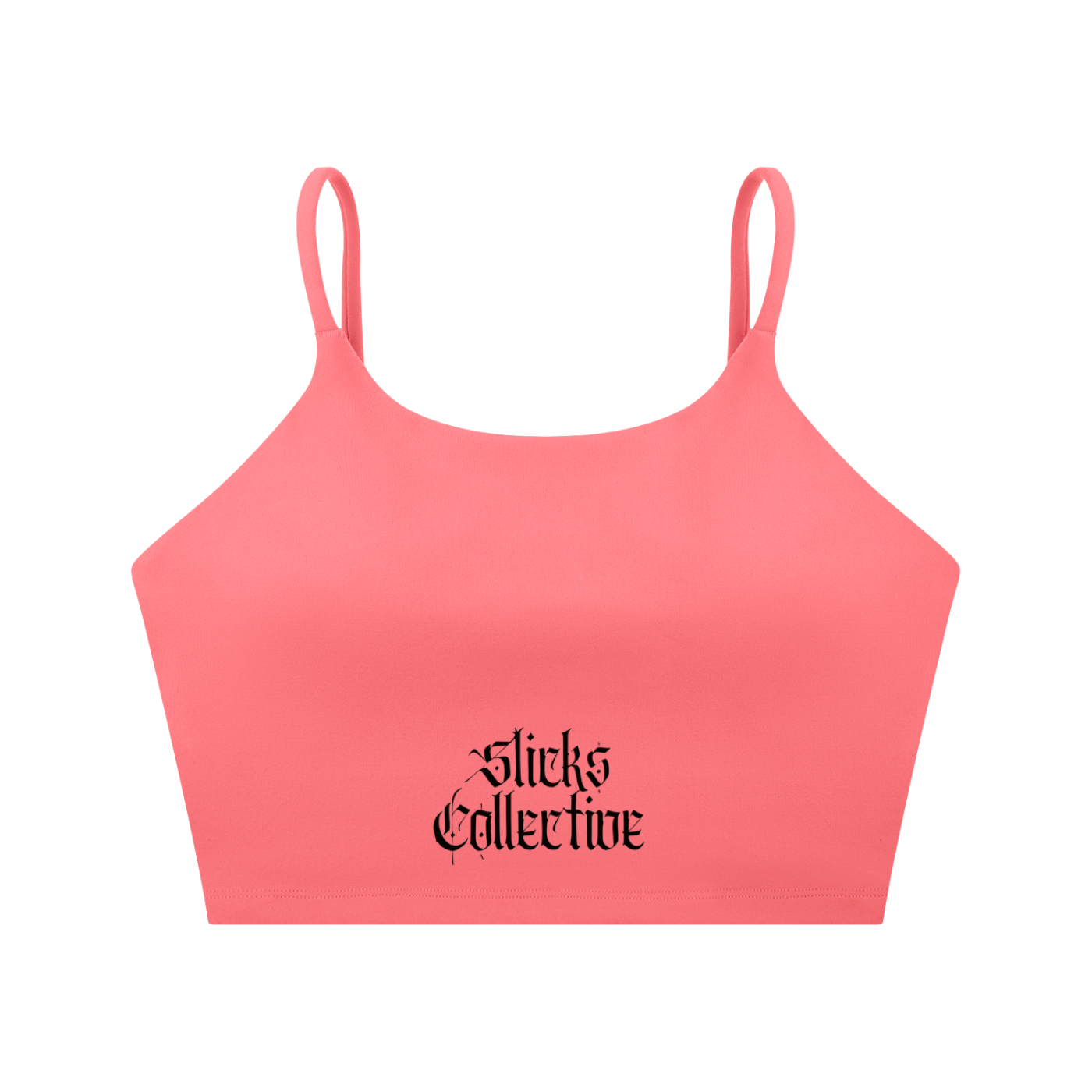 Spaghetti Strap Yoga Sports Bra - *Signature*