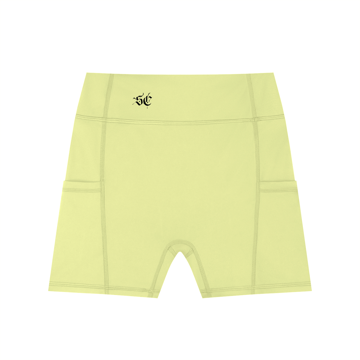High-Waisted Pocket Biker Shorts - *Rise*