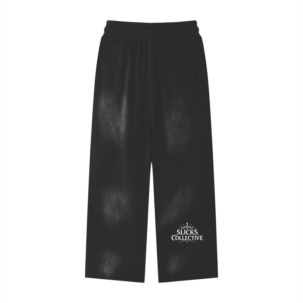 Sunfade Loose Fit Cotton Sweatpants - *Rise*