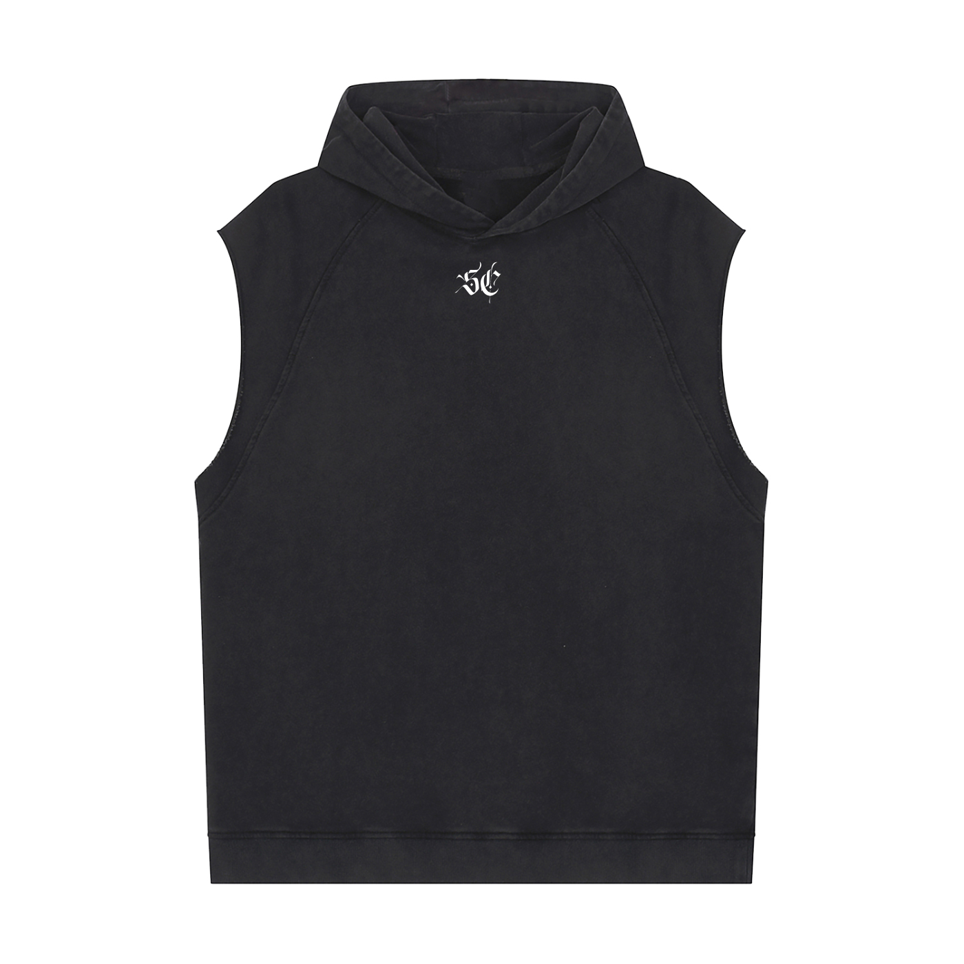 Snow Washed Sleeveless Hoodie - *Signature*
