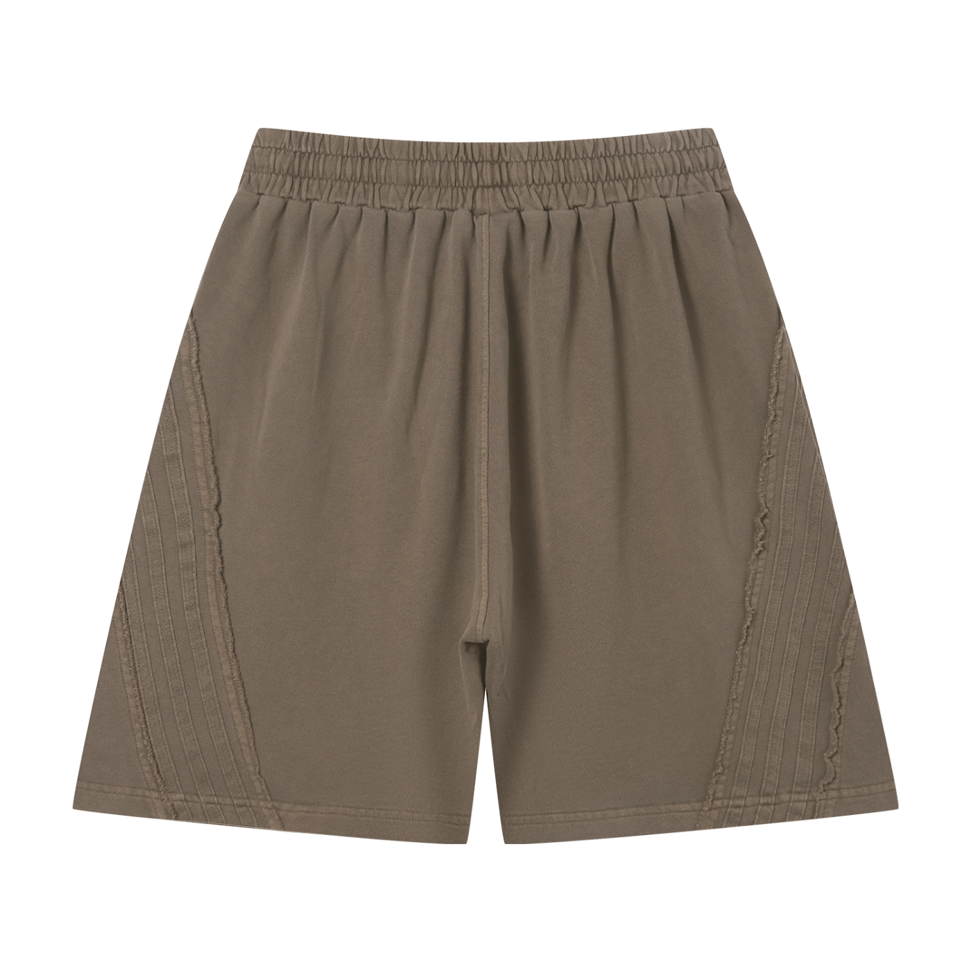 Unisex Vintage Wash Raw Edge Shorts - *Signature*