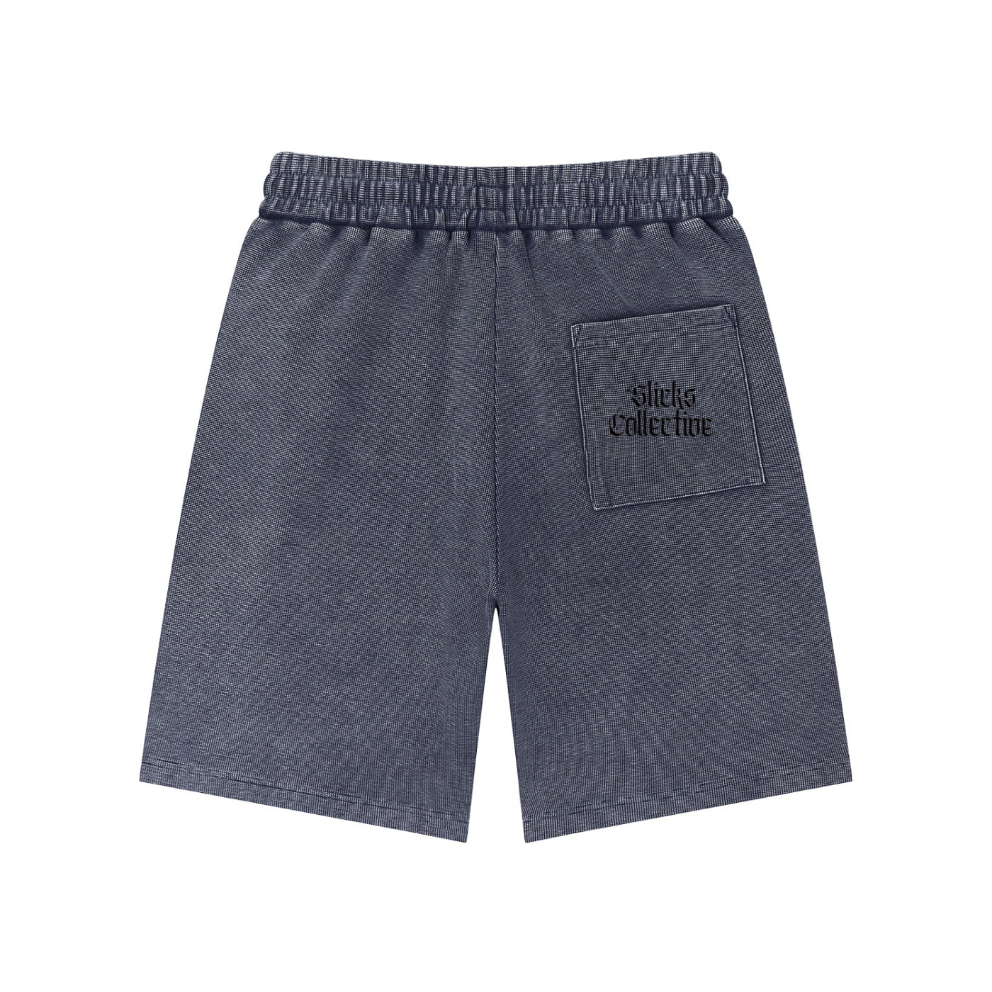 Dark Canvas Knit Leisure Shorts