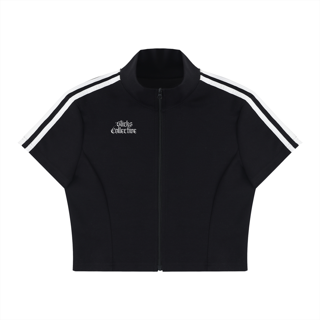 Women's Cropped Full Zip Short Jacket - *Signature*