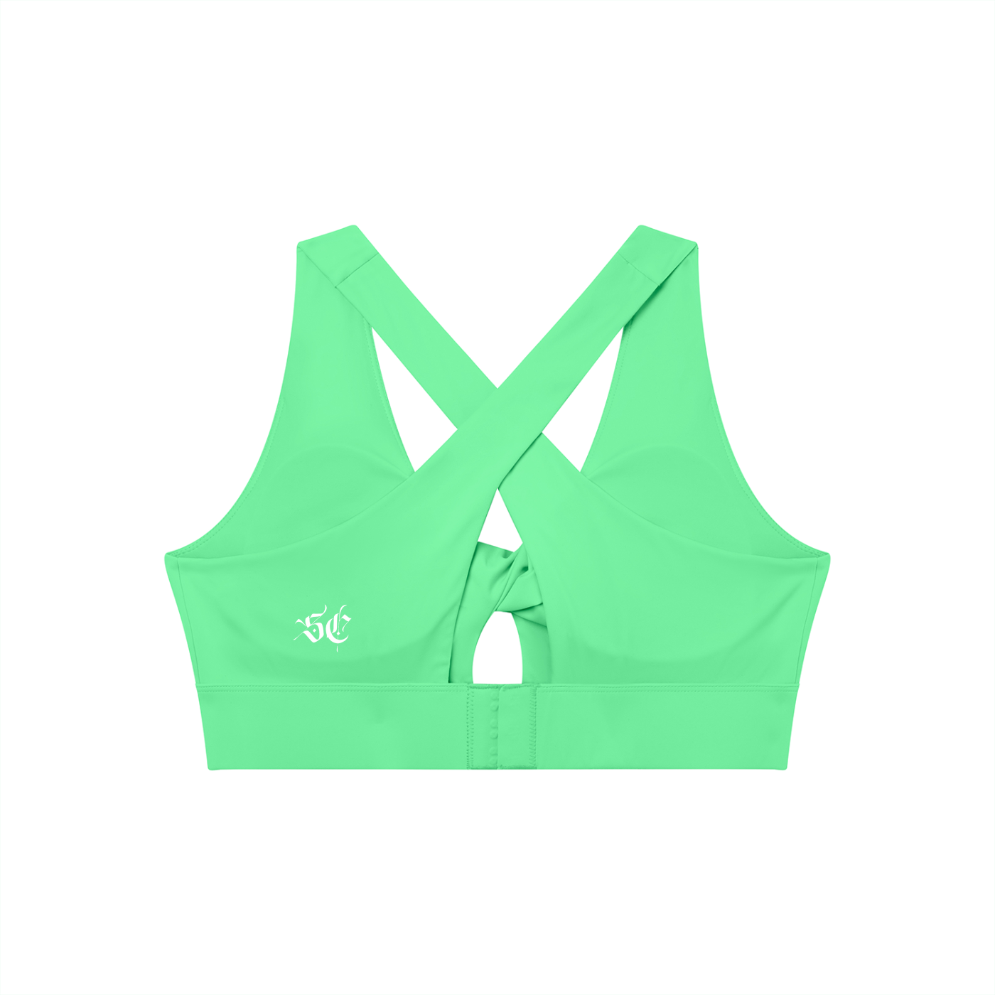 Women's Twist Front V-Neck Sports Bra - *Signature*