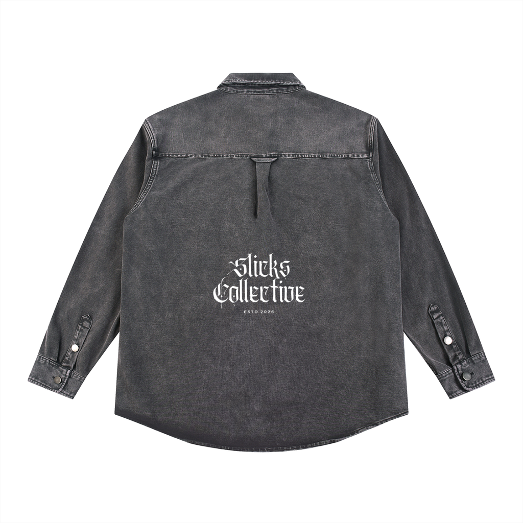 Denim Vintage Washed Heavyweight Jacket - *Signature*