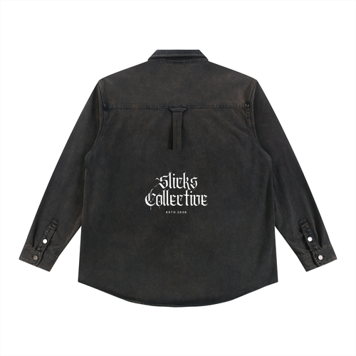 Denim Vintage Washed Heavyweight Jacket - *Signature*