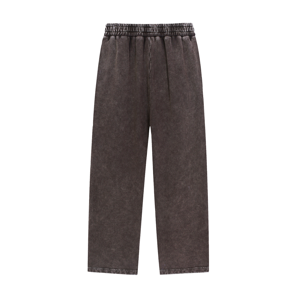 Open Leg Snow Washed Sweatpants - *Signature*