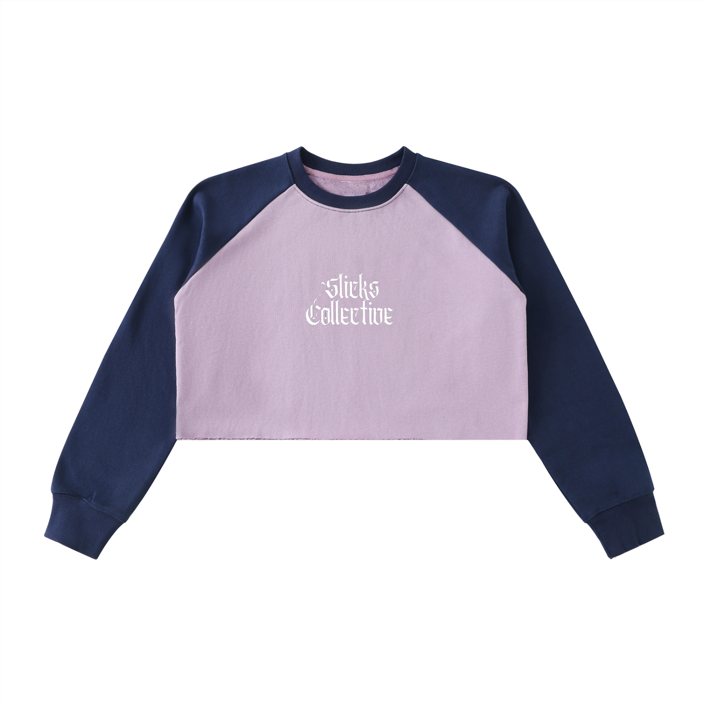 Color-Block Crop Sweatshirt - *Signature*