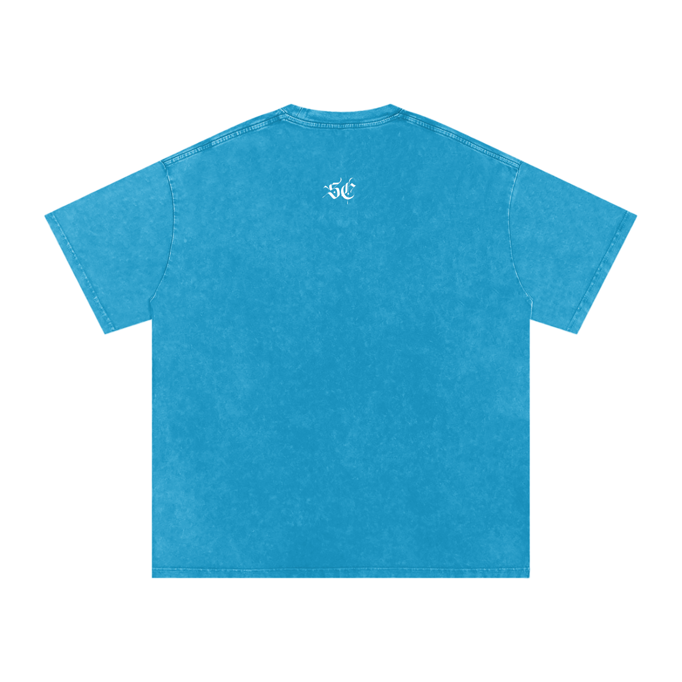 Snow Washed Oversized Cotton Tee