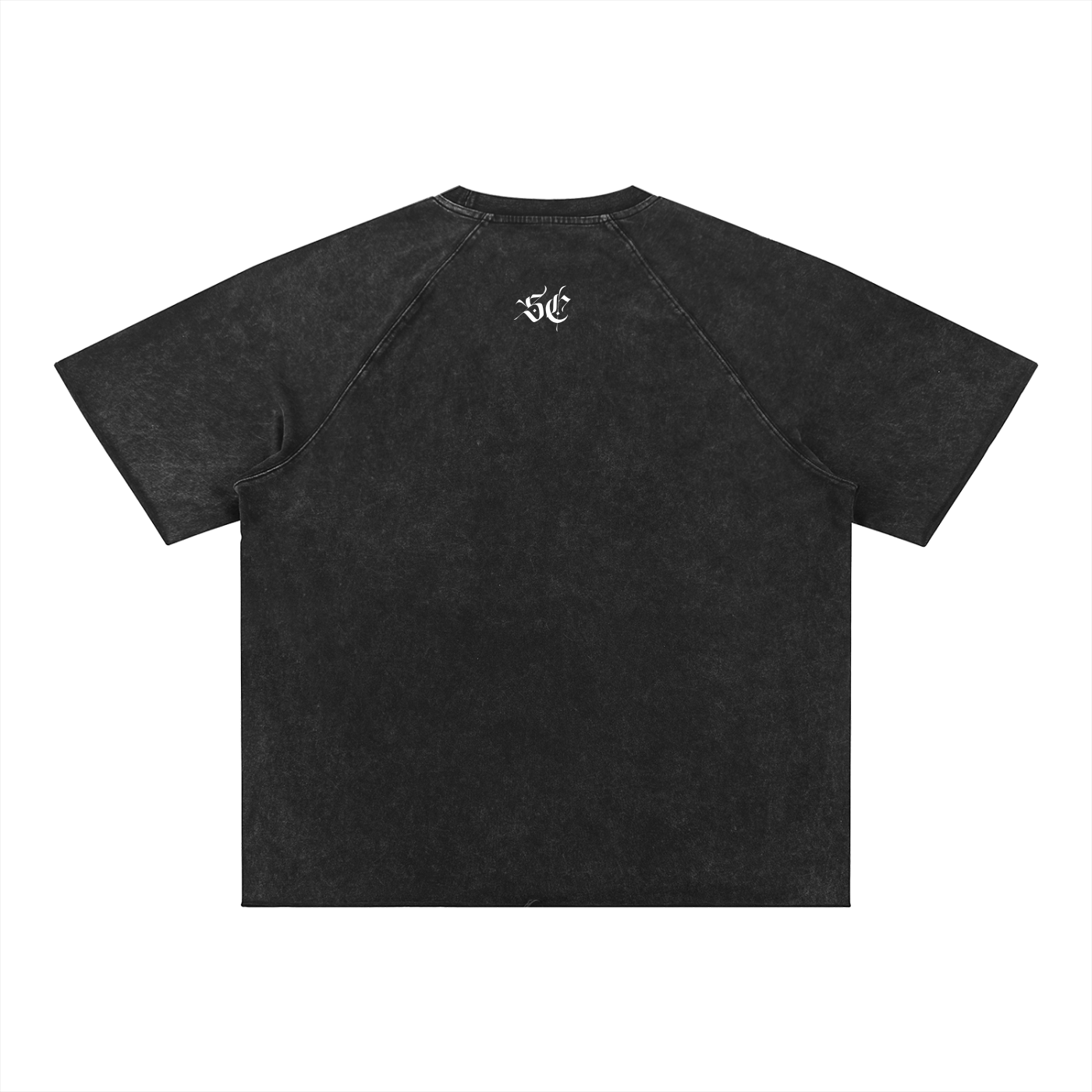 Mineral Wash Raw Edge T-Shirt