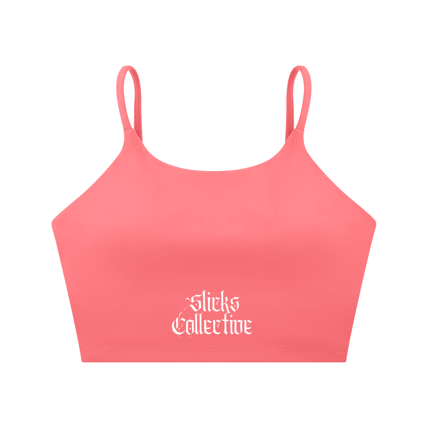Spaghetti Strap Yoga Sports Bra - *Signature*