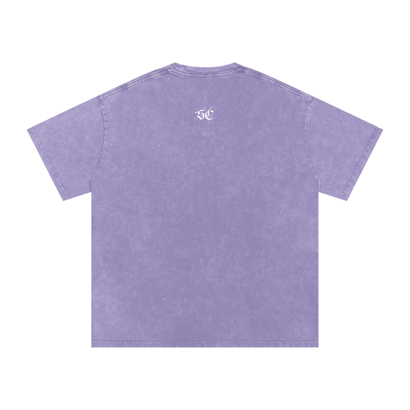 Snow Washed Oversized Cotton Tee