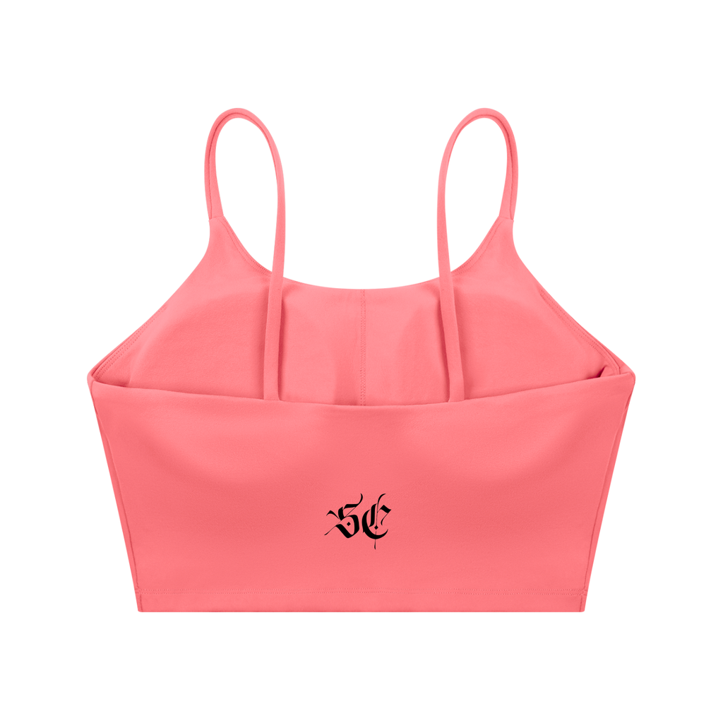 Spaghetti Strap Yoga Sports Bra - *Signature*