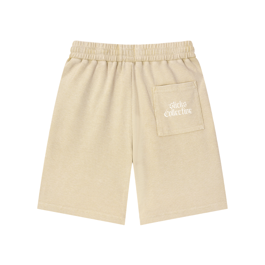 Light Canvas Knit Leisure Shorts