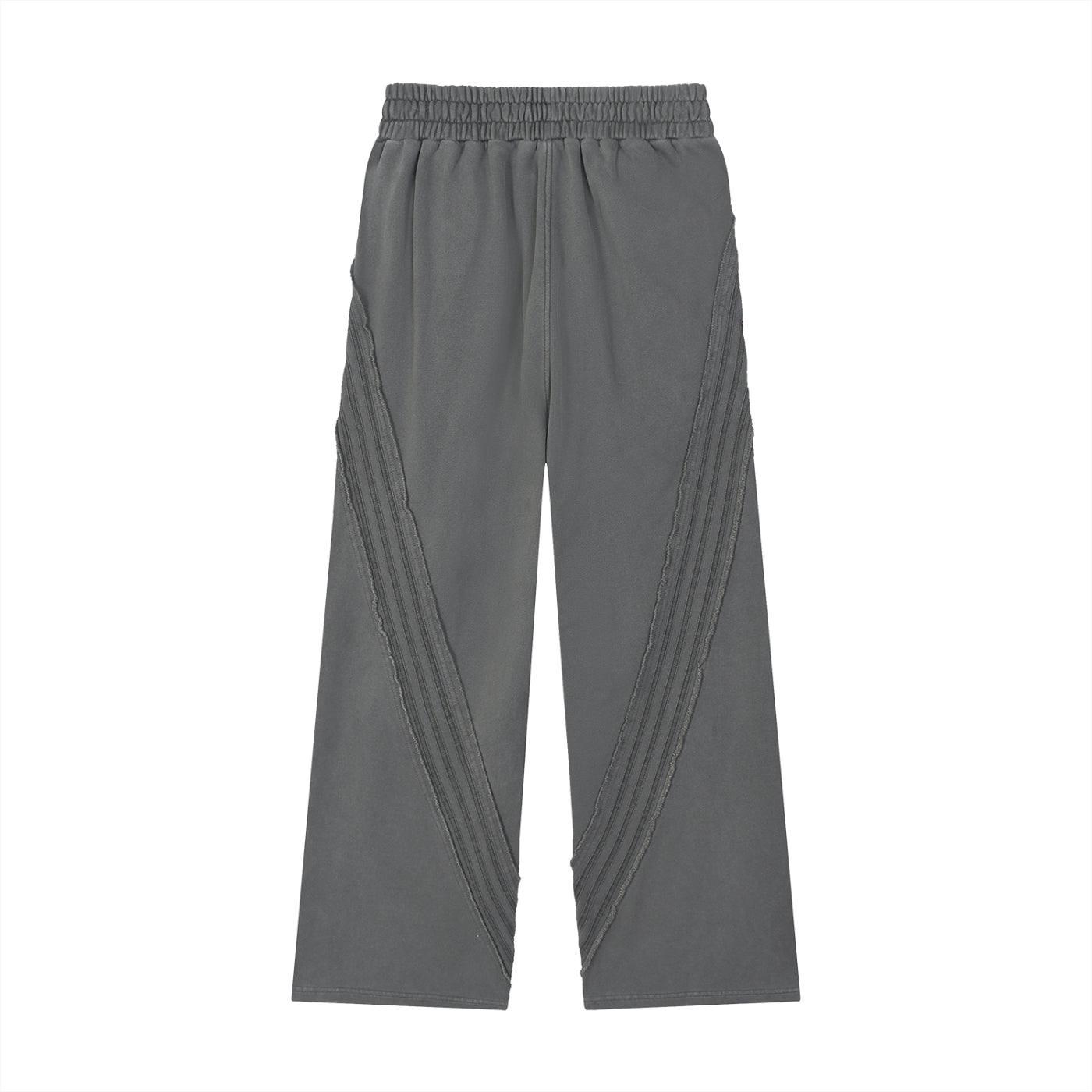 Snow Washed Tape Raw Edge Sweatpants - *Signature*