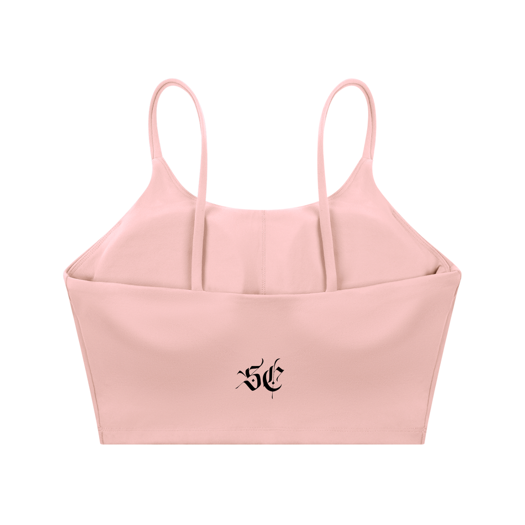 Spaghetti Strap Yoga Sports Bra - *Signature*