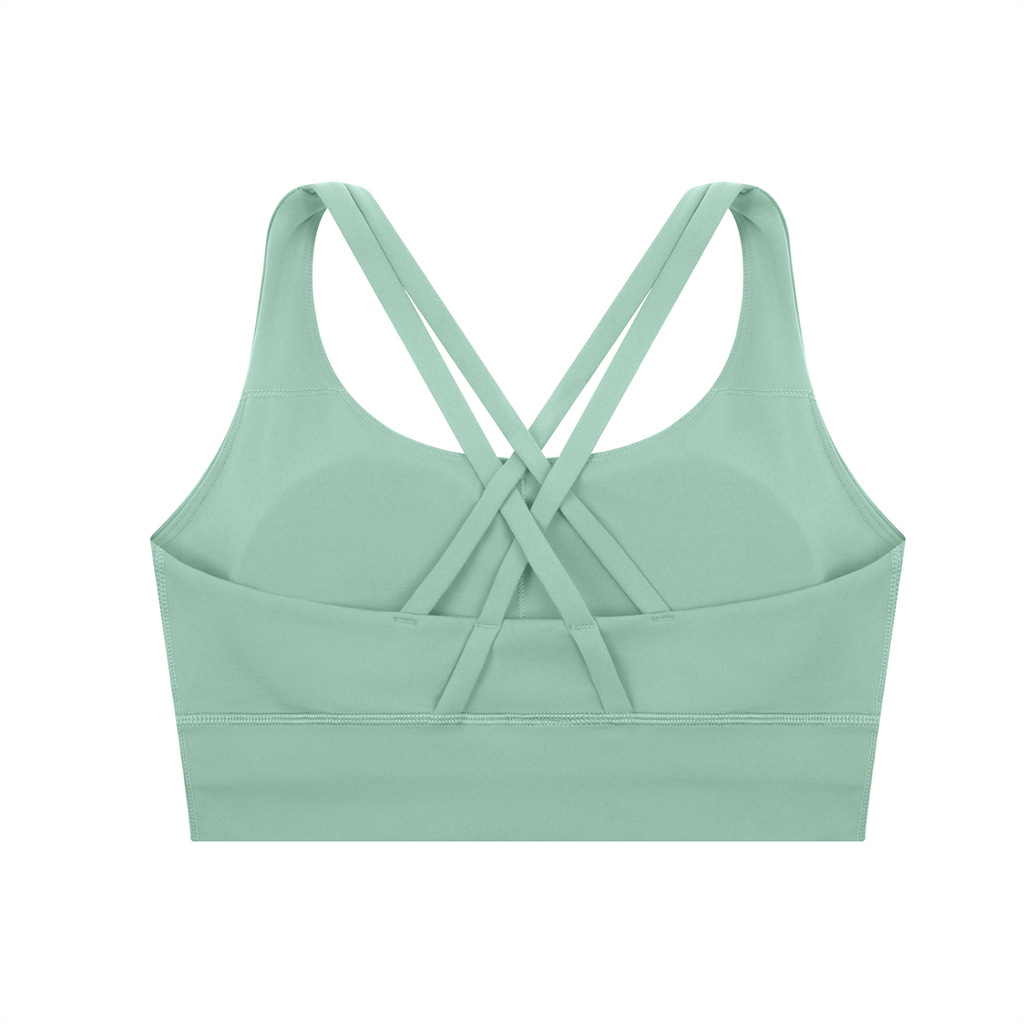 Strappy Criss-Cross Sports Bra - *Rise*