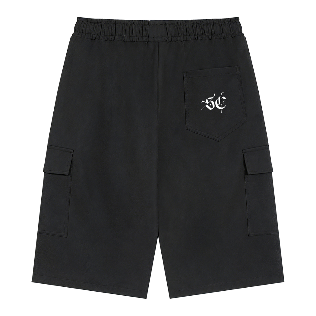 Drawstring Cargo Shorts - *Signature*