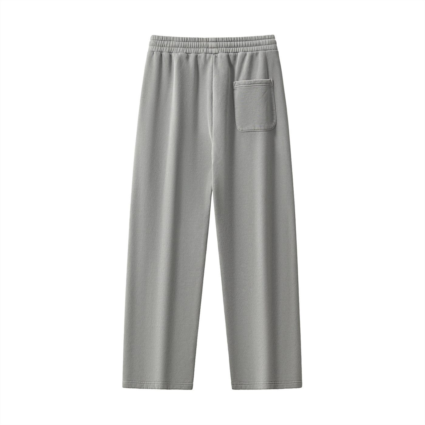 Frayed Enzyme Washed Fleece Sweatpants - *Signature*