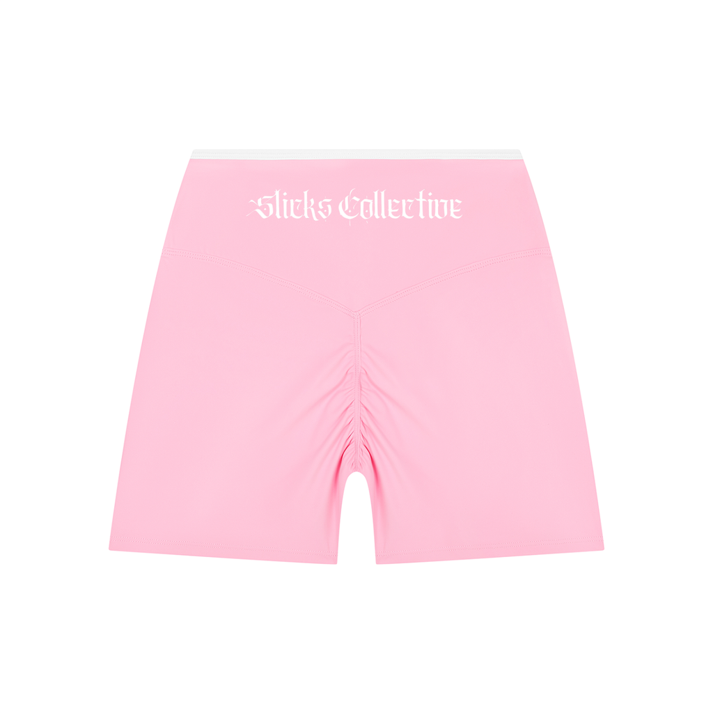 Women’s High Rise Color Block Yoga Shorts