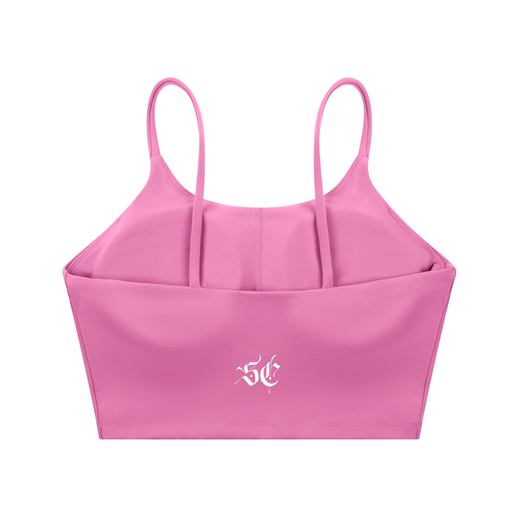 Spaghetti Strap Yoga Sports Bra - *Signature*
