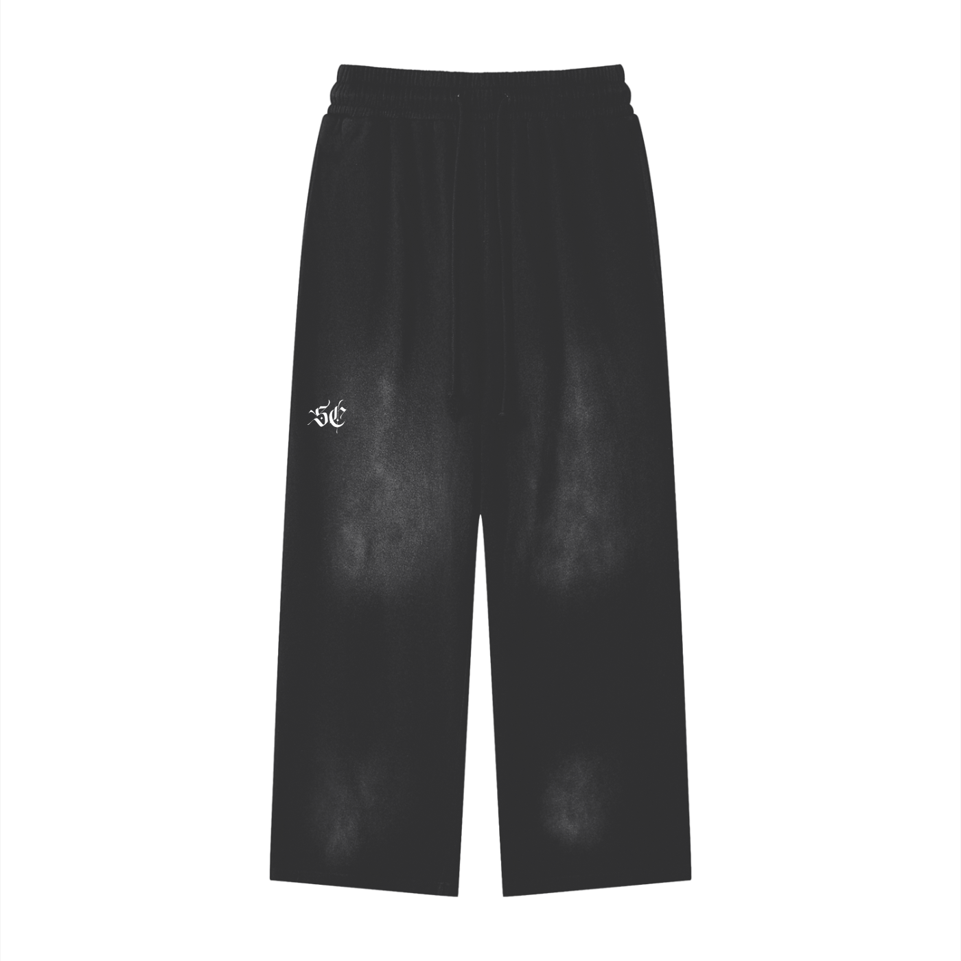 Sunfade Loose Fit Cotton Sweatpants - *Signature*