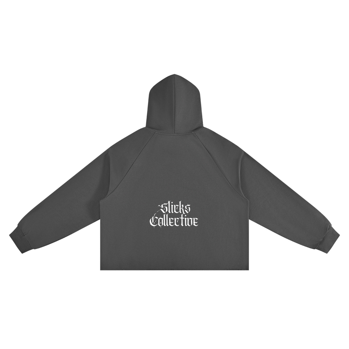 Faded Blueprint Boxy Hoodie