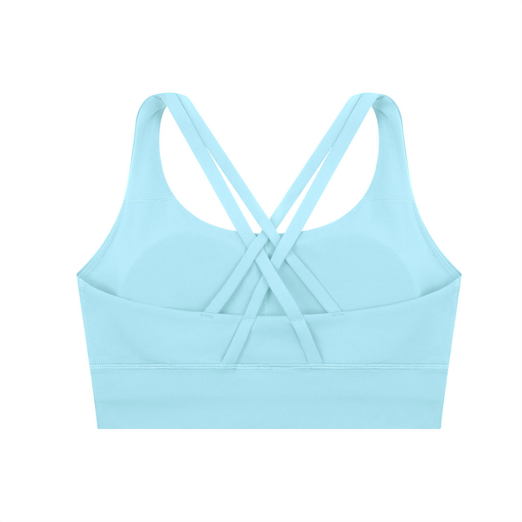 Strappy Criss-Cross Sports Bra - *Signature*