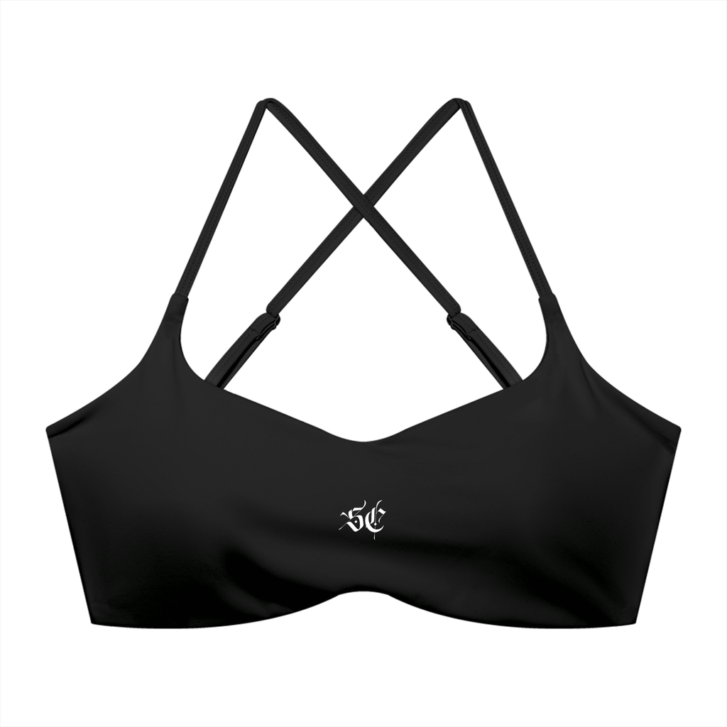 Women's Cropped Sports Bra - *Signature*