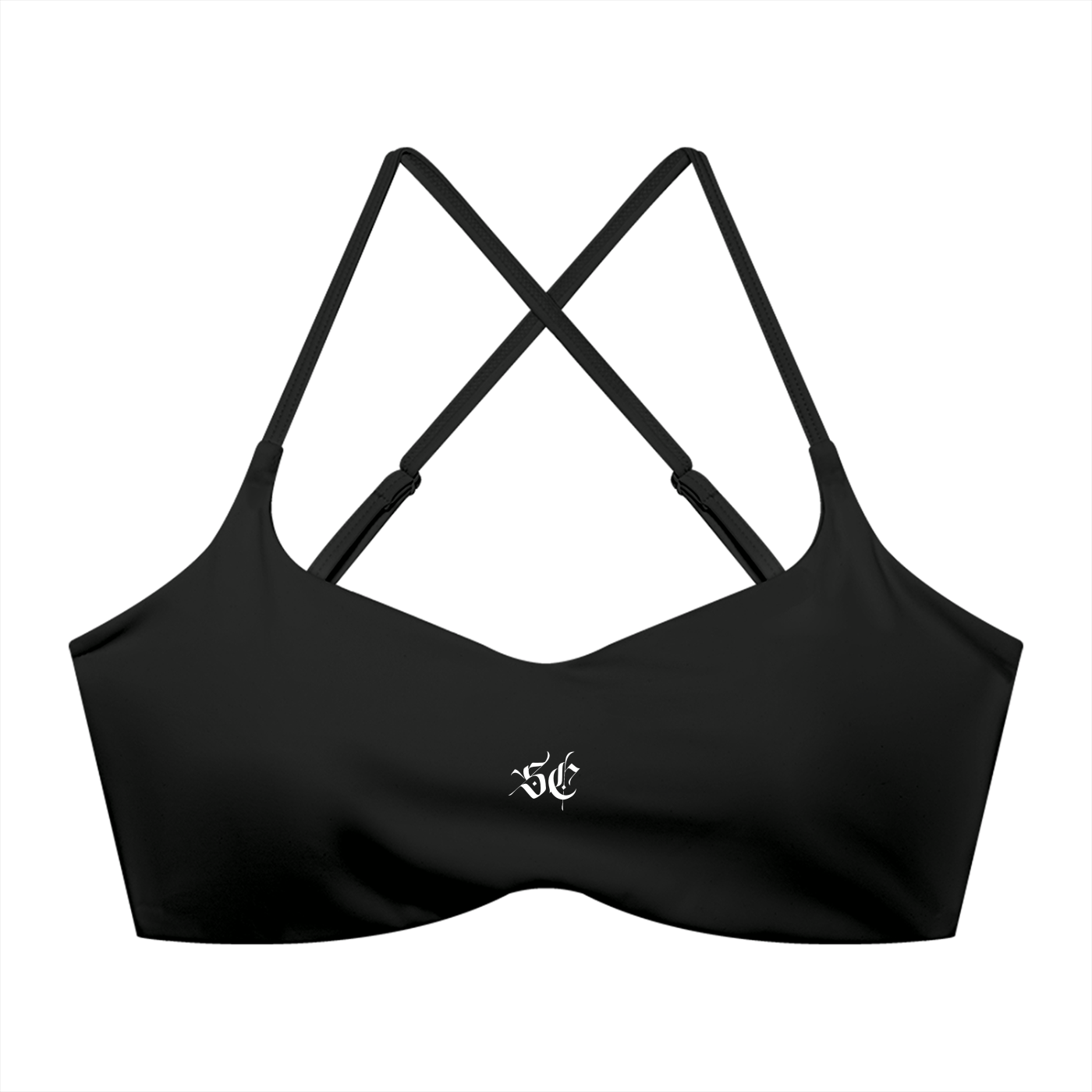 Women's Cropped Sports Bra - *Signature*