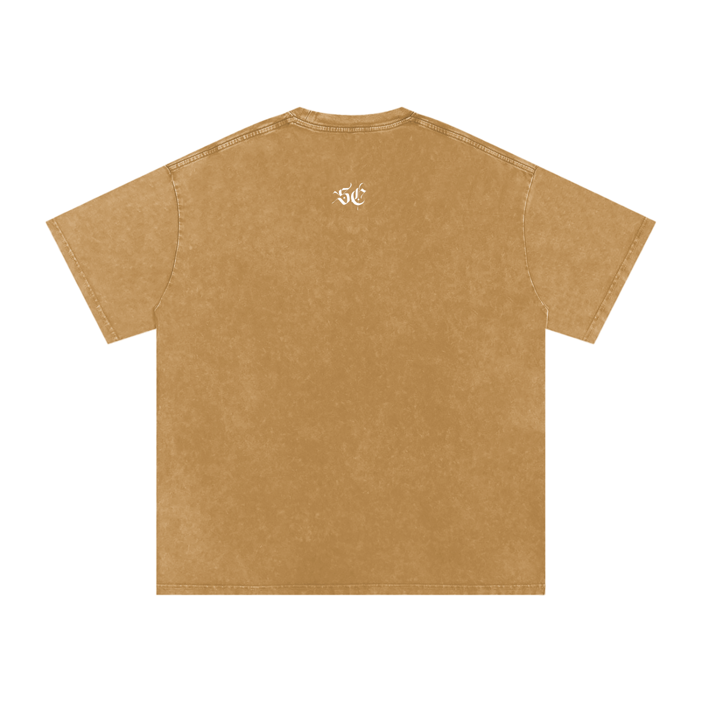 Snow Washed Oversized Cotton Tee