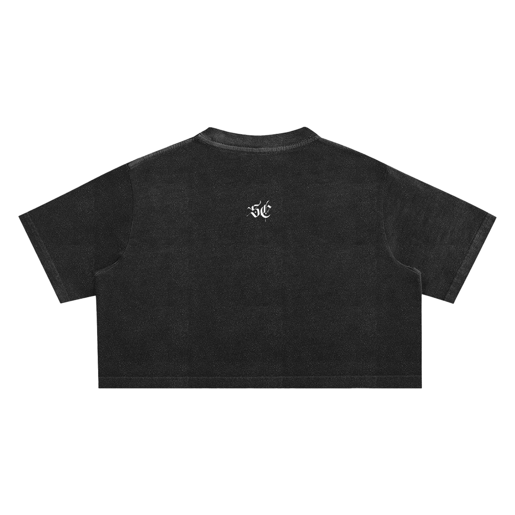 Snow Washed Crop Top - *Signature*