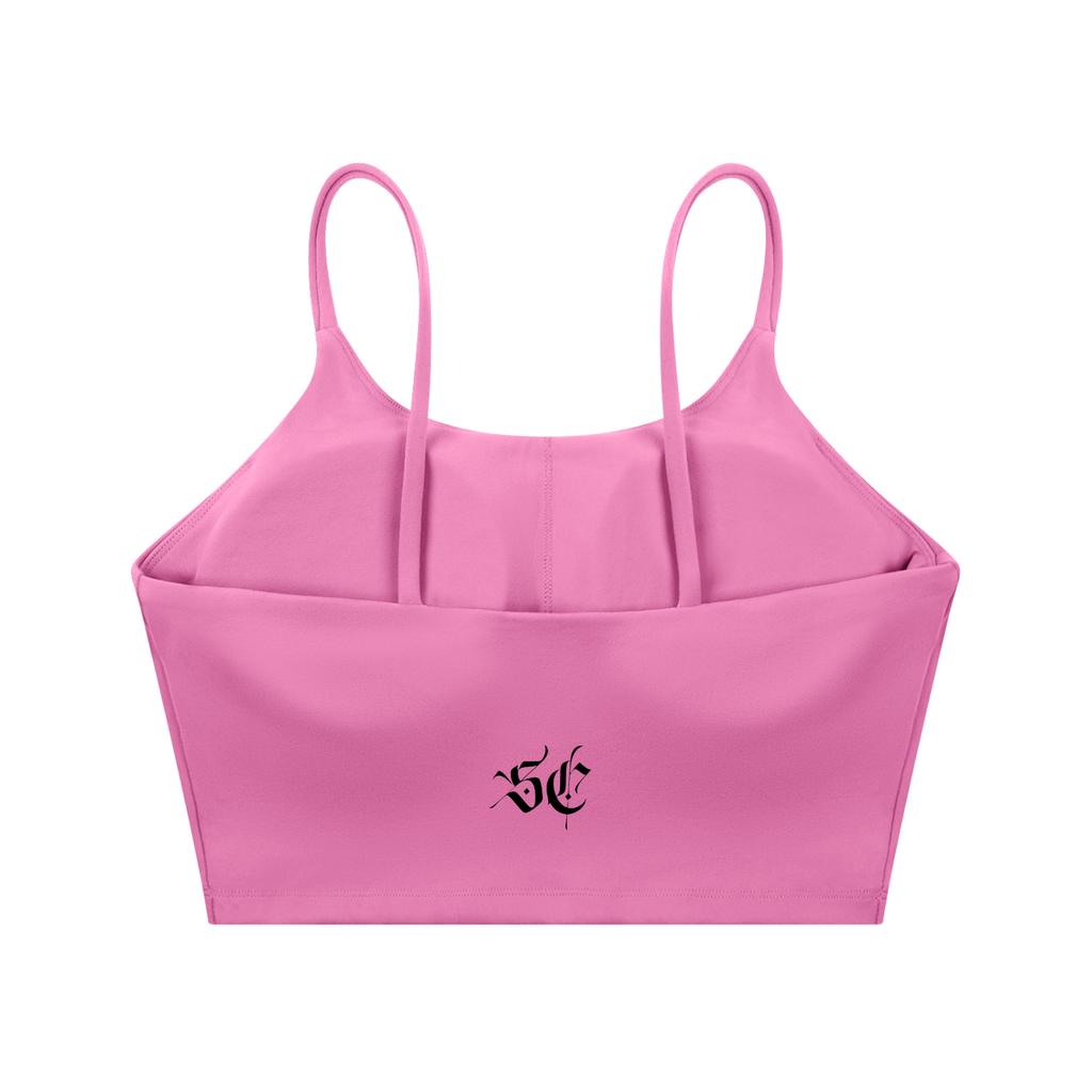 Spaghetti Strap Yoga Sports Bra - *Signature*
