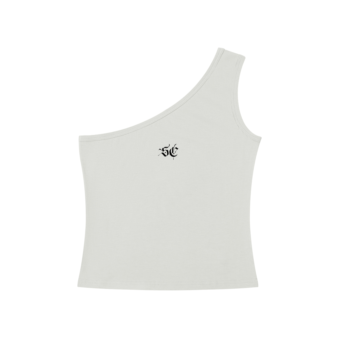 Women's One-Shoulder Crop T-Shirt - *Signature*