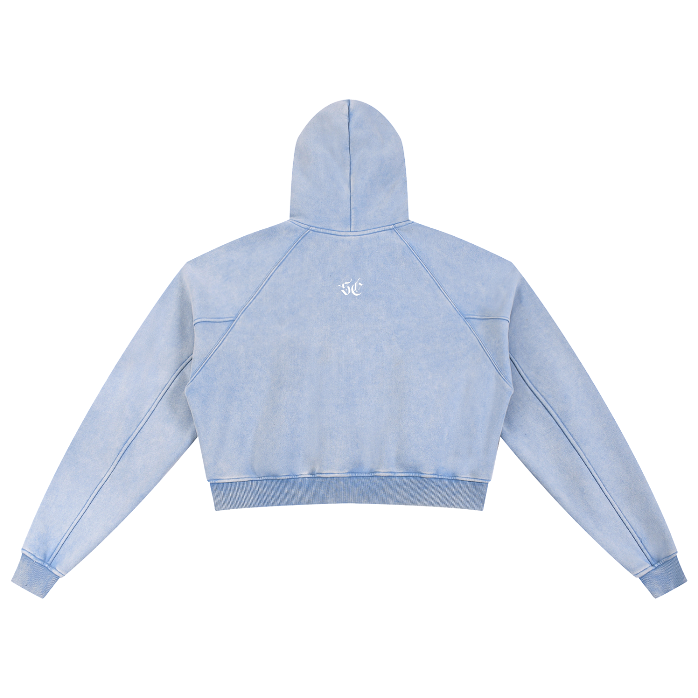 Snow Washed Cropped Hoodie - *Signature*