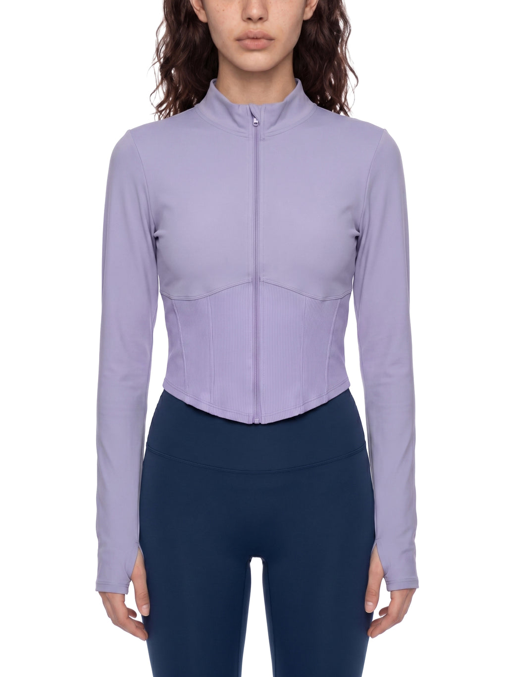 Women's Slim Fit Full-Zip Yoga Jacket - *Signature*